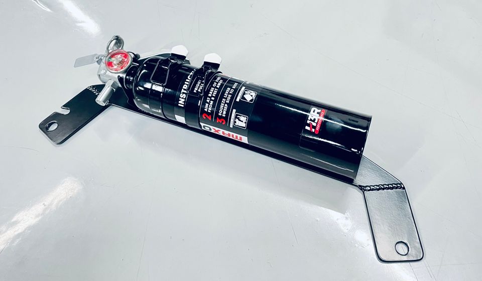 Audi R8 Seat-Mounted Fire Extinguisher Bracket