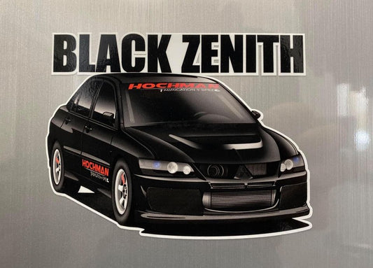 Black Zenith EVO Decal # 2
