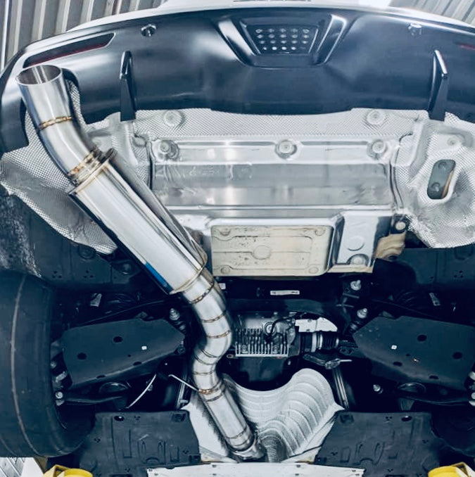 2020+ MK5 A90 Toyota Supra 4" Single Exit Performance Exhaust System