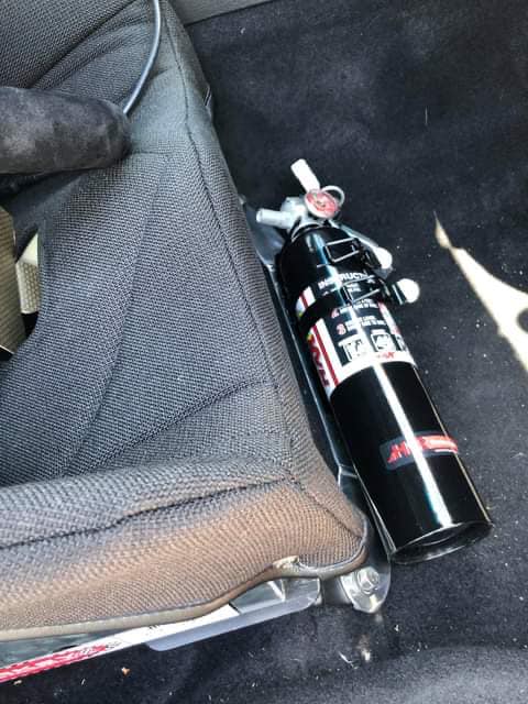 Subaru Seat-Mounted Fire Extinguisher Bracket β Hochman Fabrication ...